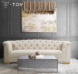 Lana Mirrored Coffee Table by Inspire Me! Home Decor (43"-48")
