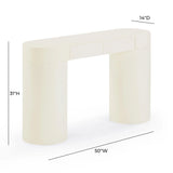 Mira 50" High Gloss Console Table