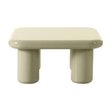 Memphis 33.5" Glossy Square Coffee Table