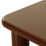 Memphis 33.5" Glossy Square Coffee Table