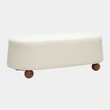 Jaine 48" Performance Boucle Large Ottoman