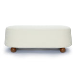 Jaine 48" Performance Boucle Large Ottoman