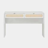 Patty 48" Rattan 2-Drawer Console Desk