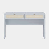 Patty 48" Rattan 2-Drawer Console Desk