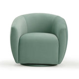 Jordan Performance Velvet Swivel Accent Chair