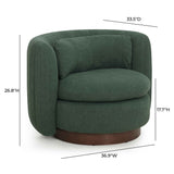 Nura Swivel Accent Chair