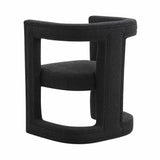 Ada Black Performance Boucle Chair