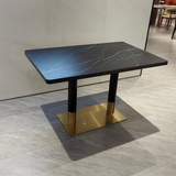 Double Pedestal Ruby Dining Table