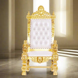 King Samuel 68 Lion Throne Chair