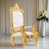 King Samuel 68 Lion Throne Chair