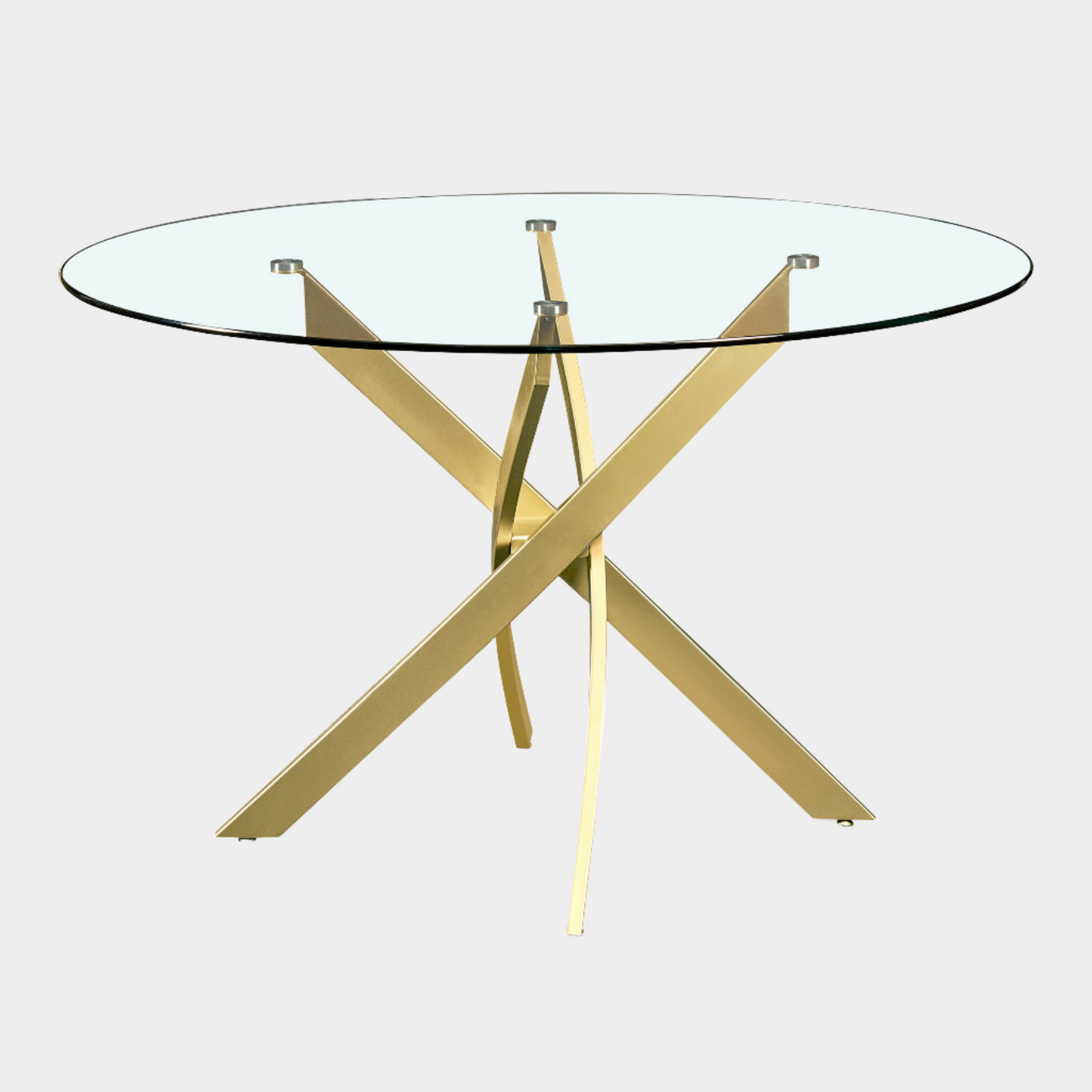 Glass Star Table Gold