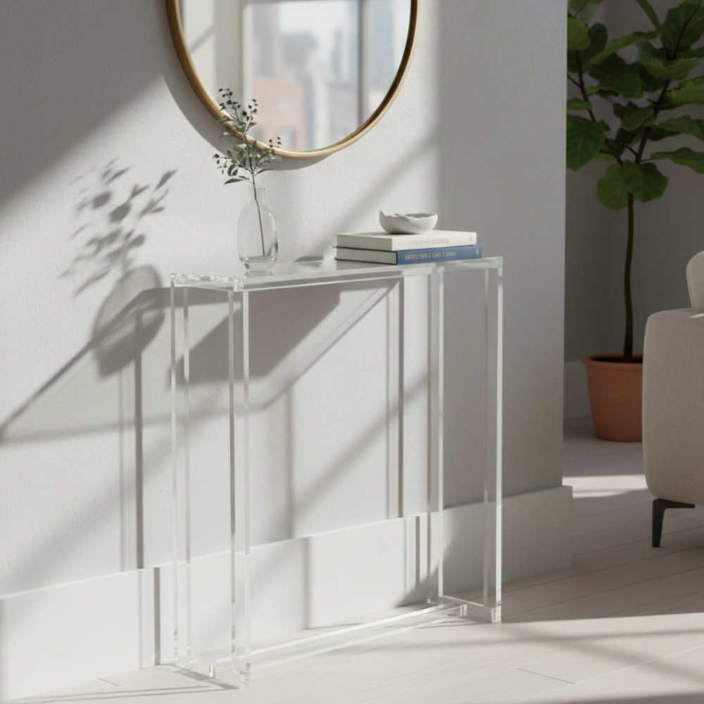 Sasha Modern Acrylic Console