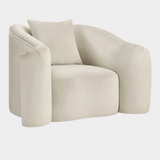 Destin Velvet Upholstered Accent Chair