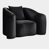 Destin Velvet Upholstered Accent Chair