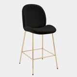 Lotus Beatle Gold Stool Velvet