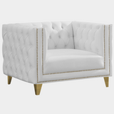Michelle Vegan Leather Upholstered Chair