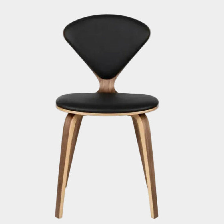 Molded Plywood Waist Chair (Upholstered)