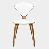Molded Plywood Waist Chair (Upholstered)