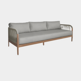 Maui Water Resistant Fabric Upholstered Outdoor Patio Sofa