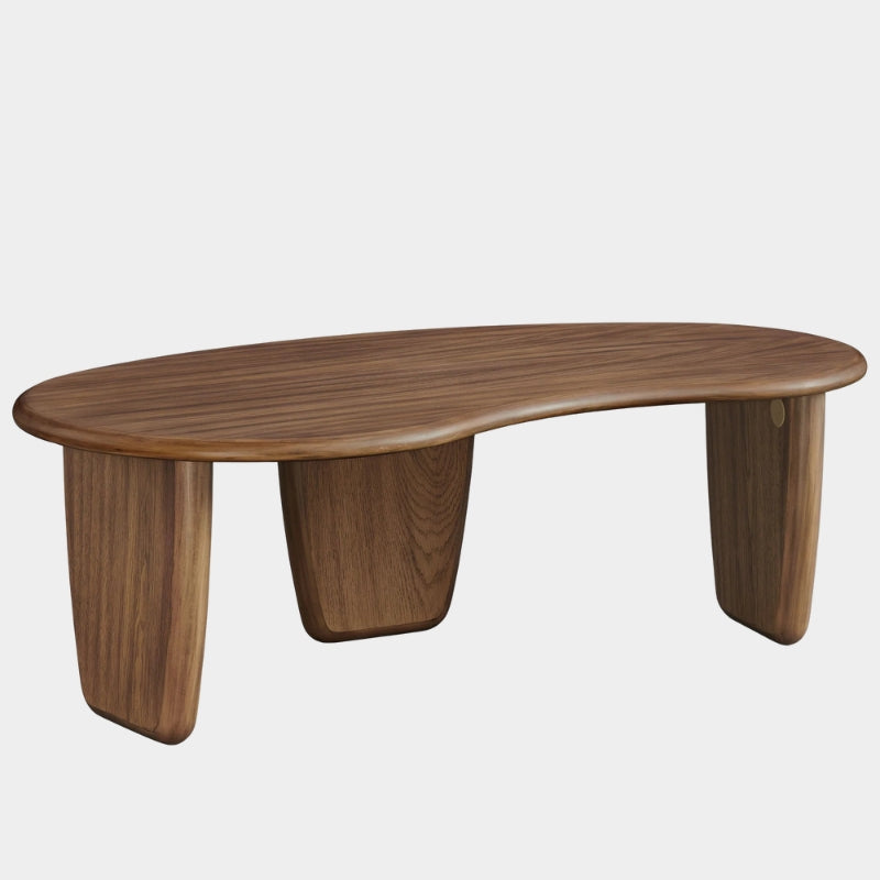 Vetra Kidney-Shaped Free Coffee Table