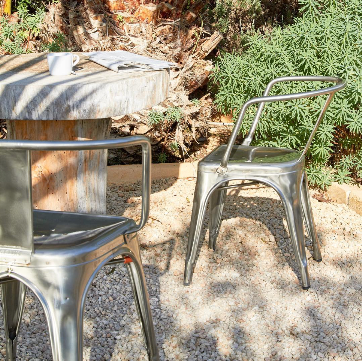 Tolix Chair with Arms