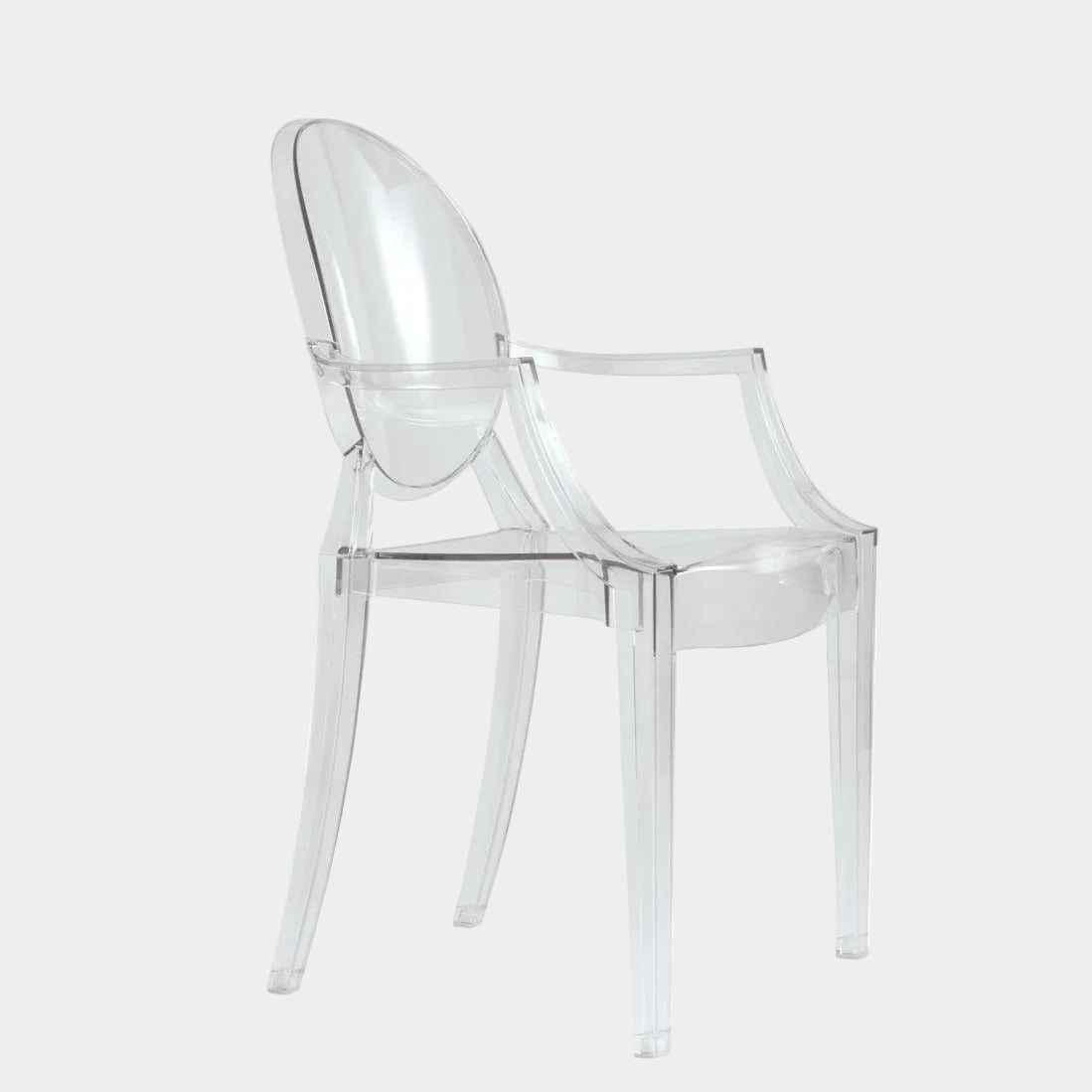 Clear Polycarbonate Armchair