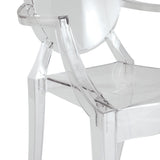 Clear Polycarbonate Armchair