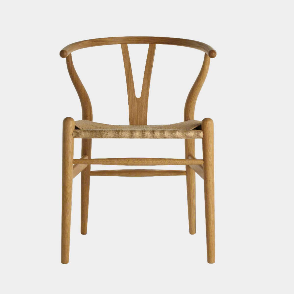 Y-Back Woven Cord Dining Chair