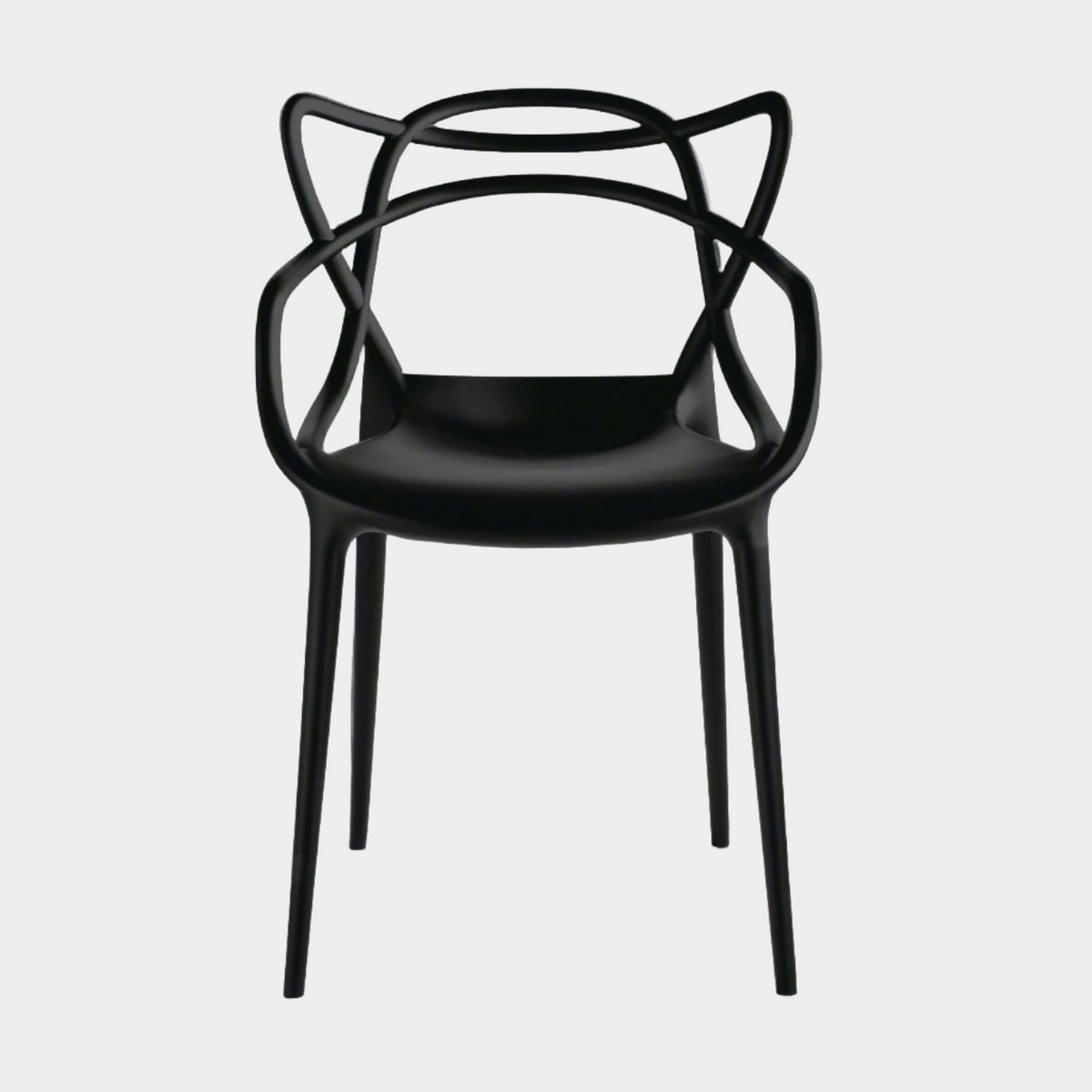Interlaced Back Stacking Chair