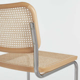 Cane Cantilever Counter Stool