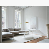 Oval Marble Coffee Table