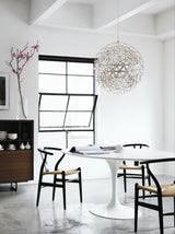 Y-Back Woven Cord Dining Chair