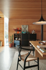 Y-Back Woven Cord Dining Chair
