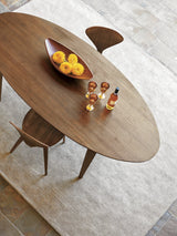 Norman Satine Dining Chair Walnut