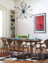 Norman Satine Dining Chair Walnut