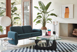 Sculptural Glass Coffee Table