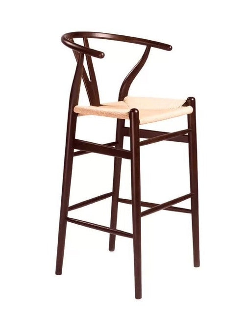 Woodcord II Stool (25") (Walnut)
