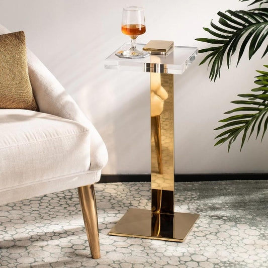 Gerard Gold Side Table