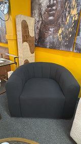 Swivel Boucle  Lounge Chair  (Warehouse Sale, local pickup only)