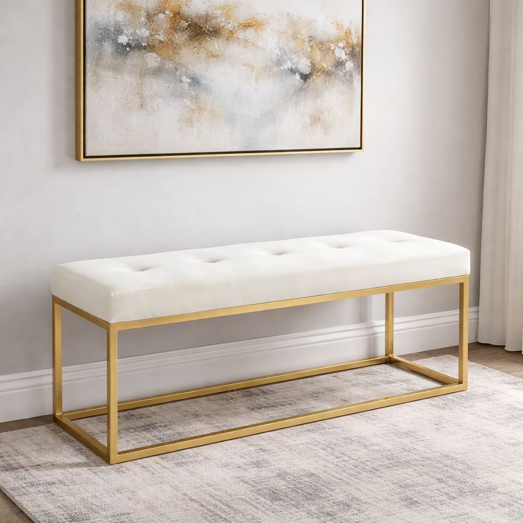 Cisne Gold Bench (40")