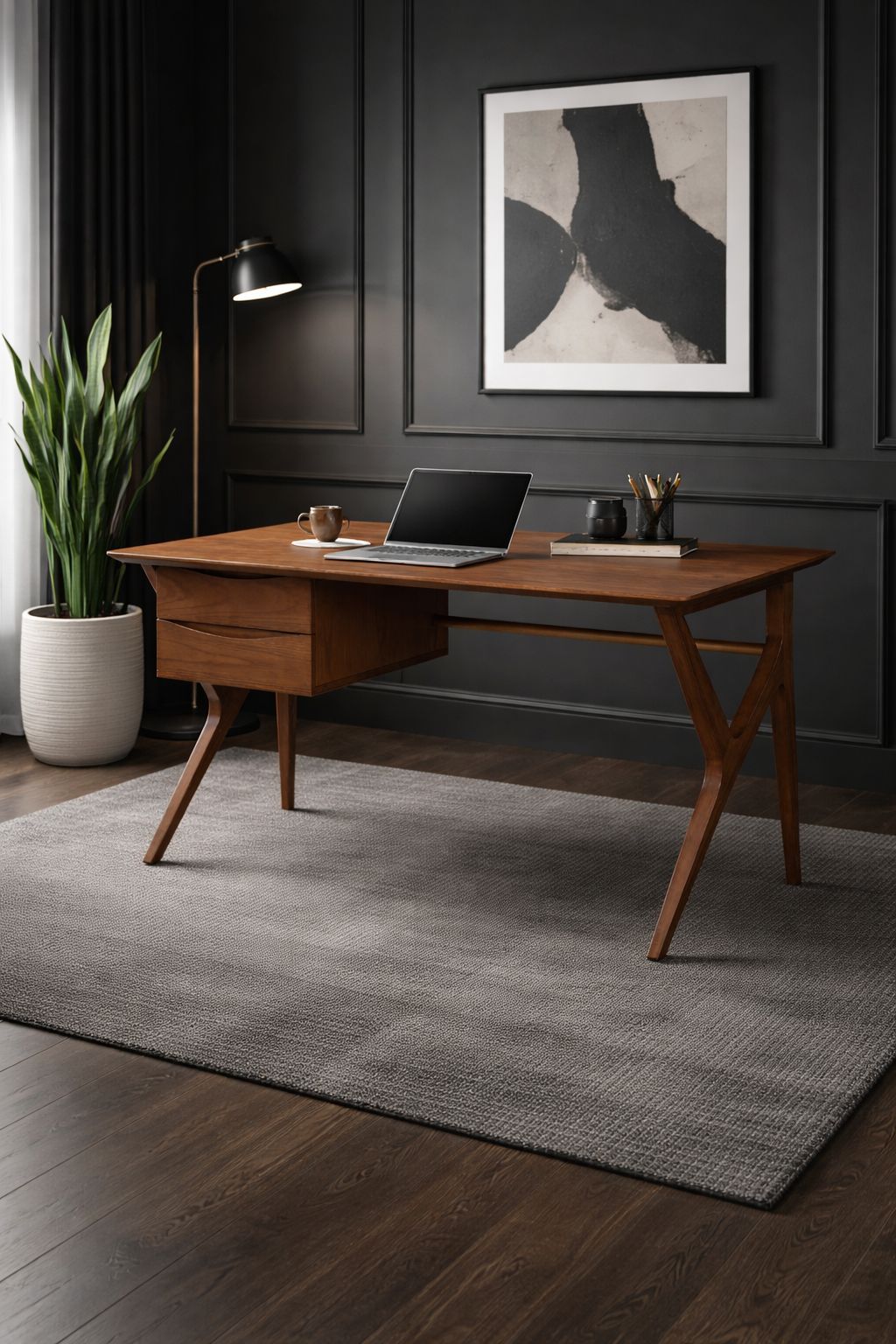 Karlo Walnut Desk