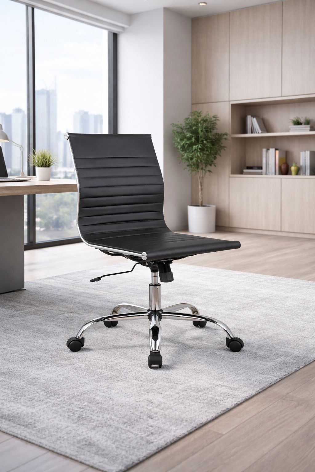 Eames Executive Toni Armless Office Chair