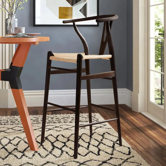 Woodcord II Stool (25") (Walnut)