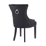 Isabella Chair (Plain back, Wood legs)