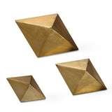 Rhombus Sculptures, S/3