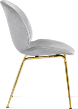Lotus Chair Lotus Beatle Gold Chair Velvet