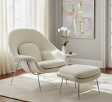 Womb Lounge Chair (Boucle Fabric)
