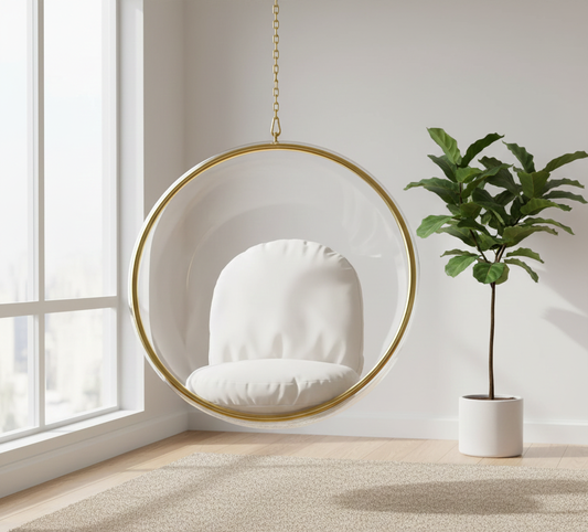 Bubble Chair Gold/Silver