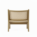 Cane Modern Solidwood Canberra Lounge Chair