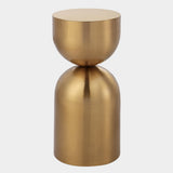 Golden Vessel Accent Table